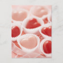 Search for candy heart postcards Pink