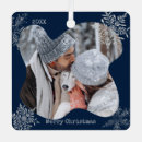 Search for navy blue and silver ornaments Glitter