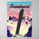 Search for vintage snowboard posters Travel