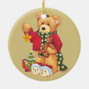 Search for cute teddy bear ornaments Seasonal