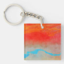 Search for abstract sunset keychains Blue
