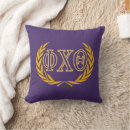 Search for college logo pillows College business fraternity member