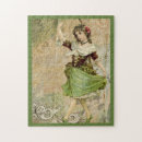 Search for dancing girls puzzles Vintage