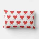 Search for red heart design pillows Modern