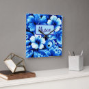 Search for cobalt blue clocks Floral