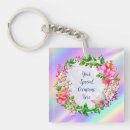 Search for rainbow roses keychains Elegant