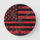 Recherche de drapeau américain grunge horloges Patriotique