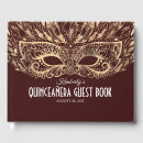 Search for masquerade guest books Gold