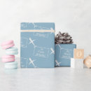 Search for flying airplane wrapping paper Birthday