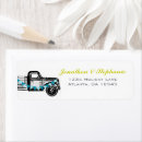 Search for antique car return address labels Rustic