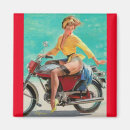 Recherche de vintage moto magnets Cycliste