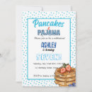 Search for pancake invitations Pyjama party