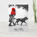 Search for dog walking birthday cards Cute