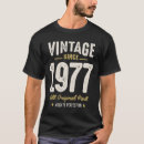Search for vintage 1977 tshirts Born in 1977