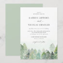 Search for snowy wedding invitations Botanical