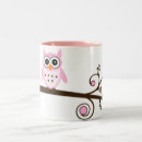 Search for retro owl mugs Girly