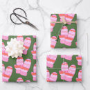 Search for mittens wrapping paper Colourful