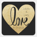 Search for black glitter wedding stickers Gold