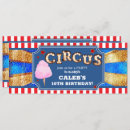 Search for circus ticket invitations Kids