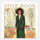 Search for fashion illustration stickers Vintage
