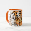 Search for orange tiger stripes mugs Wild