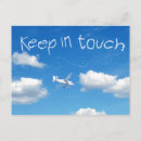 Search for keep in touch postcards Blue
