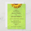 Search for yellow flower invitations Green