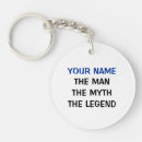 Search for the man the myth keychains Birthday