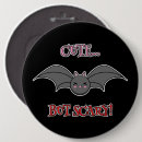 Search for cartoon bat buttons Halloween
