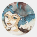 Search for woman eyes stickers Fantasy