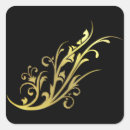 Search for abstract floral design stickers Elegant