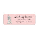 Search for poodles return address labels Pet