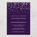 Search for silver confetti wedding invitations Glamourous