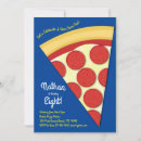 Search for pizza party slice invitations Pepperoni