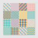 Recherche de motif patchwork vœux cartes Illustration