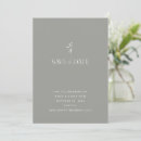 Search for silver wedding save the dates Botanical