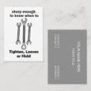 Search for funny handyman business cards Plumber