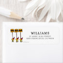 Search for peanuts return address labels Comic strip