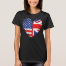Search for american flag union jack tshirts England