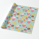 Search for food pattern wrapping paper Fun