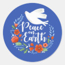 Search for peace on earth stickers Elegant