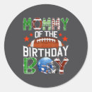 Search for football game stickers Birthday