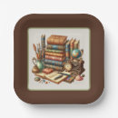 Search for book club paper plates Cute