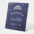 Search for sweet 16 welcome signs Silver