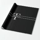 Search for monogrammed wrapping paper Simple