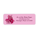 Search for hawaiian flower return address labels Watercolor