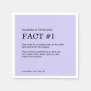 Search for lavender wedding napkins Fun facts