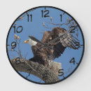 Search for american freedom clocks Bald eagle