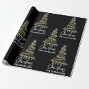 Search for black tree wrapping paper Elegant