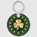 Search for green clover keychains St patrick's day